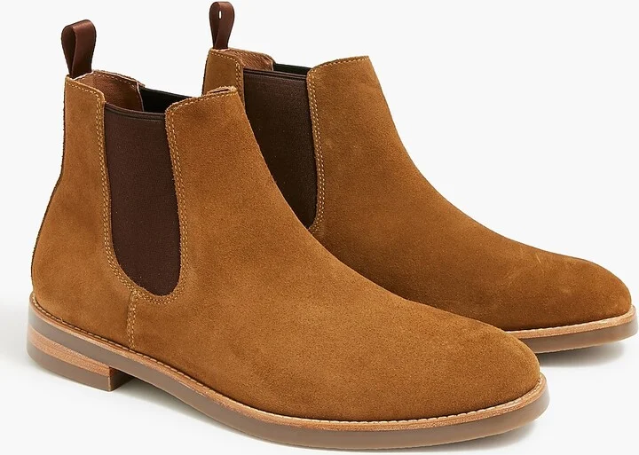 Suede Chelsea boots