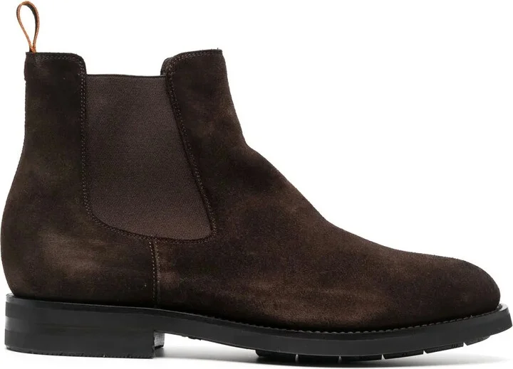 suede Chelsea boots