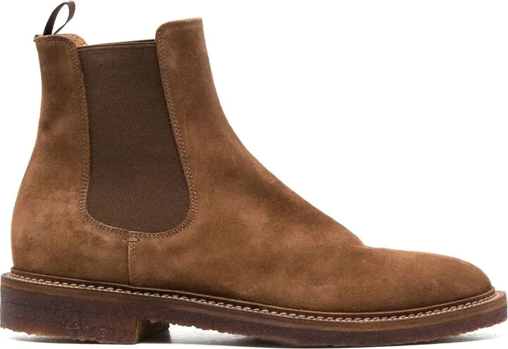 suede Chelsea boots