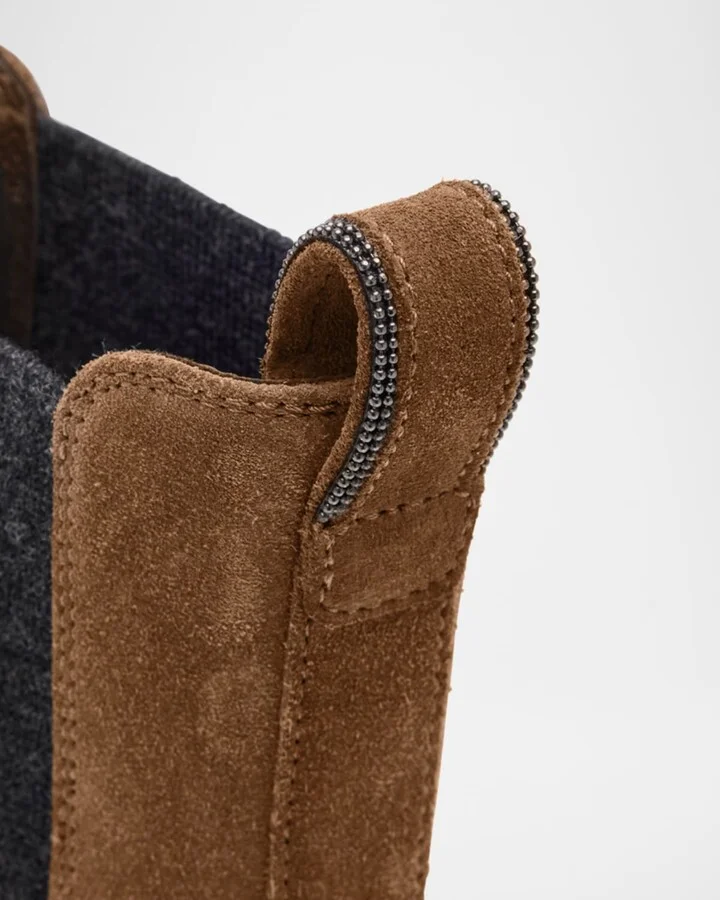 Suede City Block-Heel Western Booties - Image 11