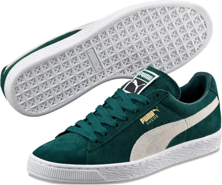 Suede Classic "Green/White" sneakers - Image 2