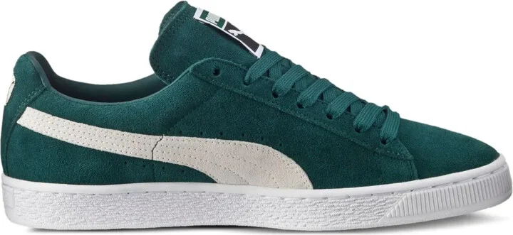Suede Classic "Green/White" sneakers