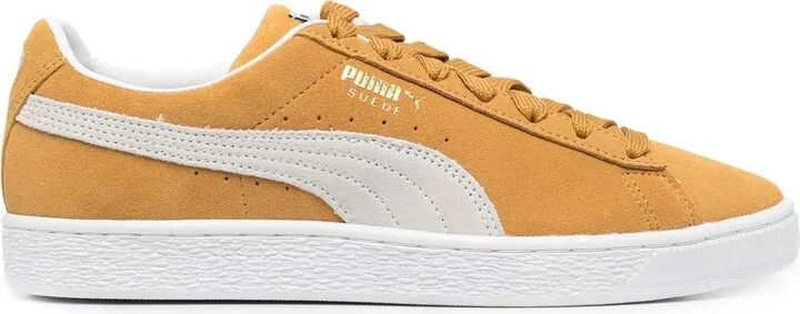 Suede Classic XXI "Honey Mustard Puma White"
