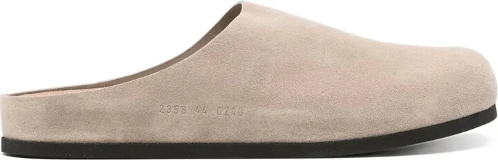 Suede Clogs