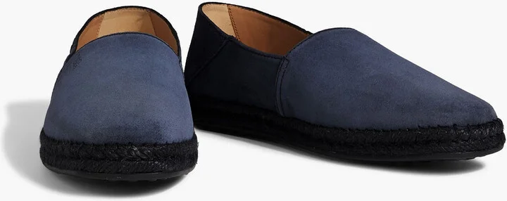 Suede collapsible-heel espadrilles - Image 2