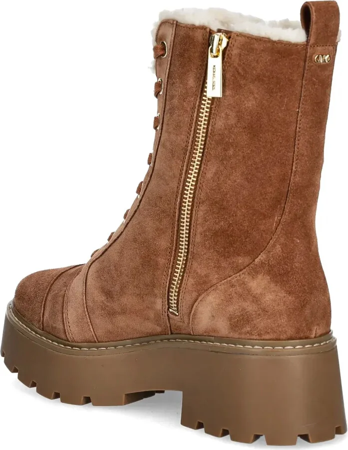 Suede Combat Boots - Image 3