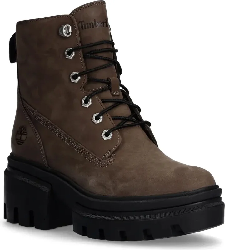 Suede Combat Boots - Image 2
