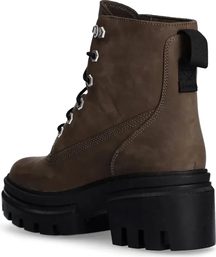 Suede Combat Boots - Image 3