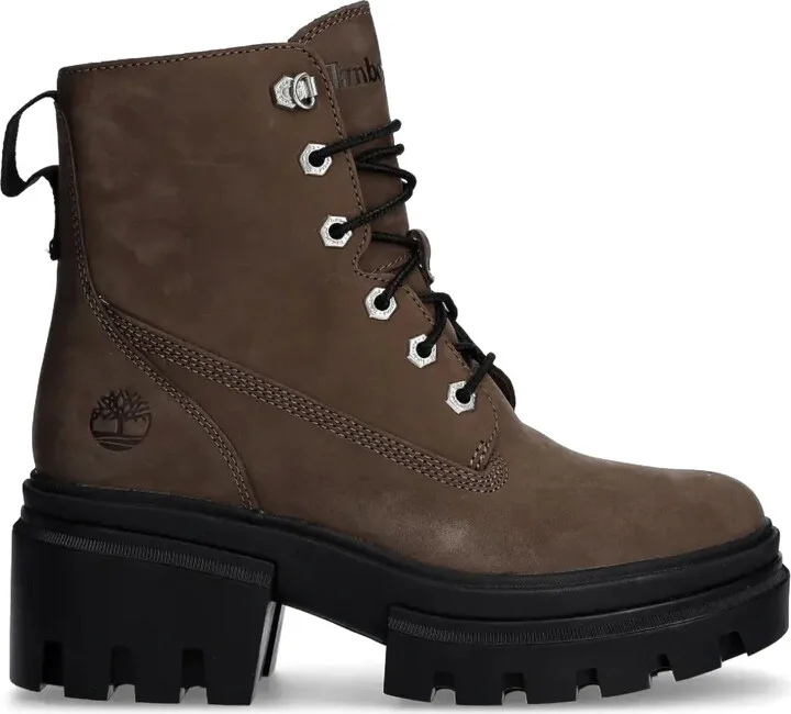 Suede Combat Boots