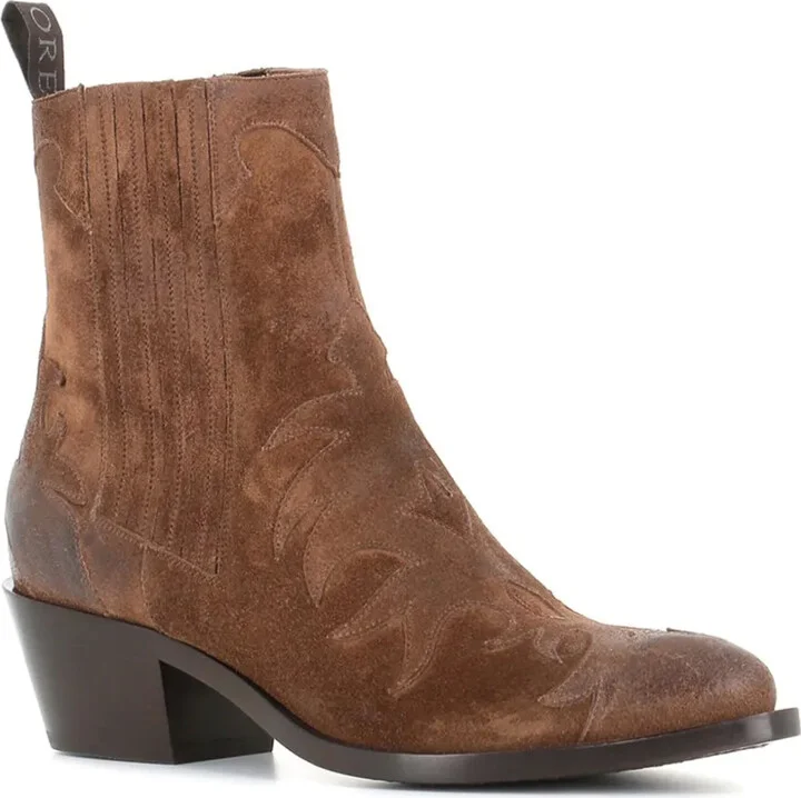 Suede Cowboy Boots - Image 2