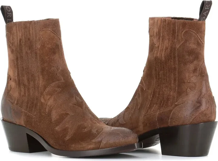 Suede Cowboy Boots - Image 3