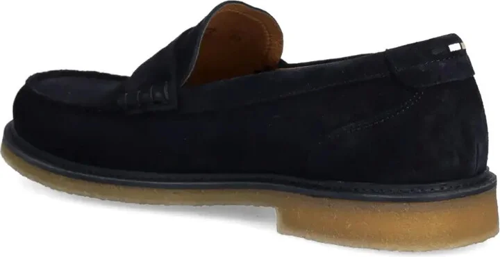 Suede Crepe-Sole Loafers - Image 3
