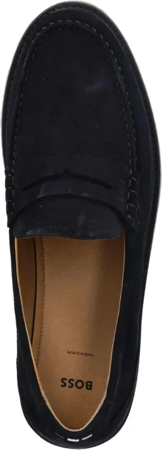 Suede Crepe-Sole Loafers - Image 4