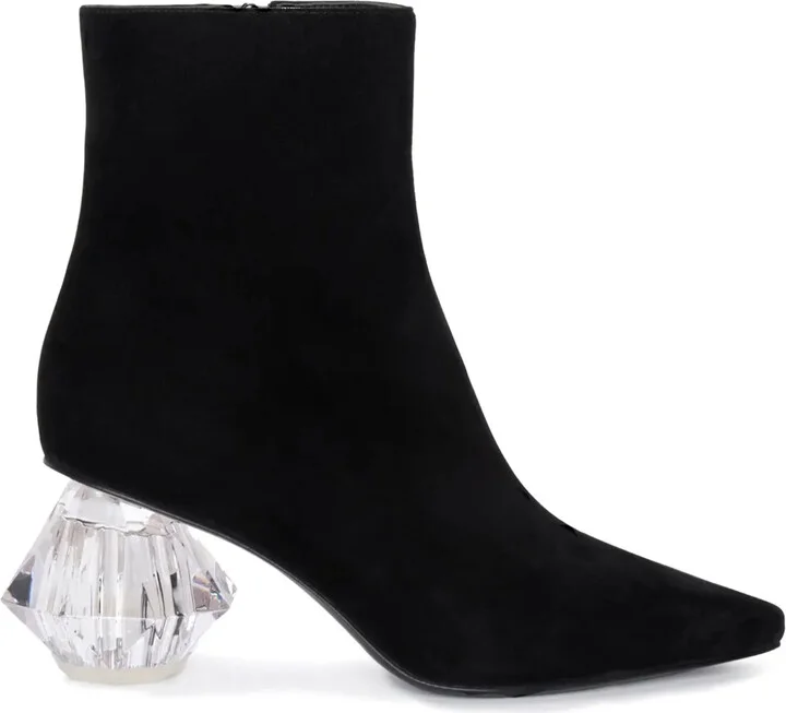 Suede Crystal Kuki boots