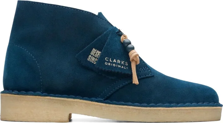 suede "Deep Blue" boots