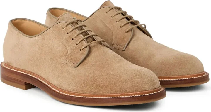 Suede Derbu Shoes - Image 2