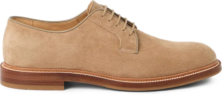 Suede Derbu Shoes
