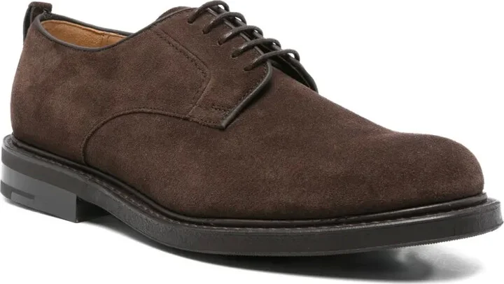 Suede Derby Lace-Up Shoes - Image 2