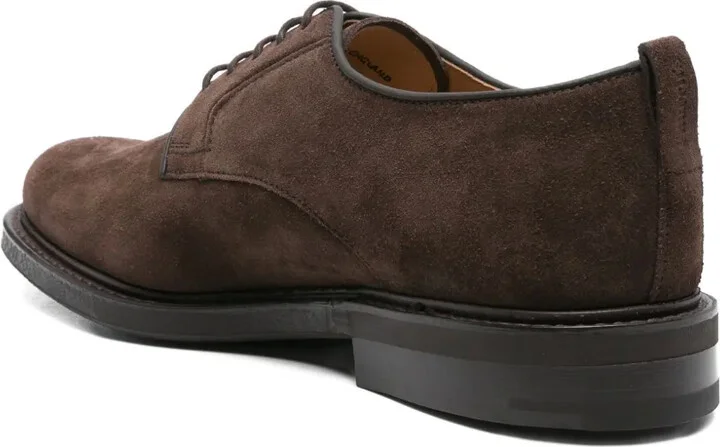 Suede Derby Lace-Up Shoes - Image 3