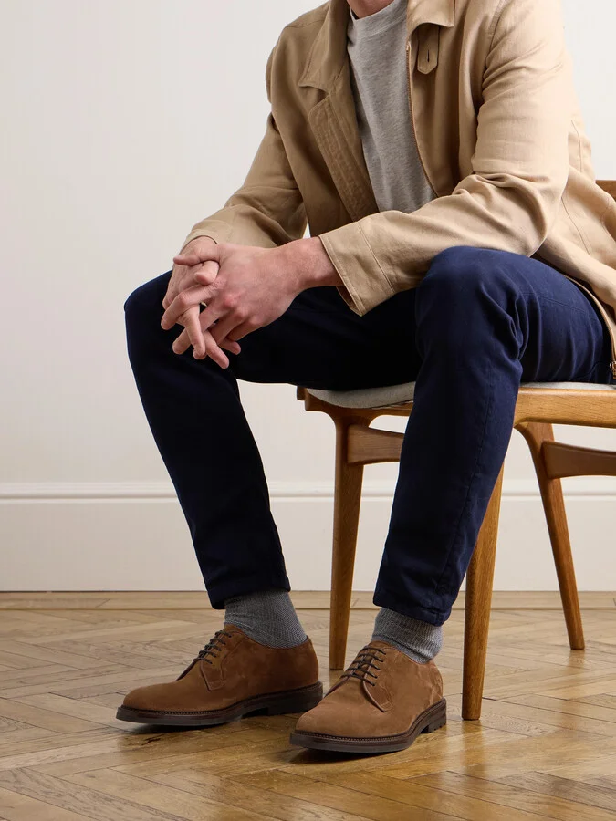 Suede Derby Shoes - Image 2