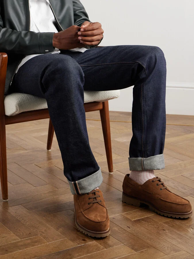 Suede Derby Shoes - Image 2