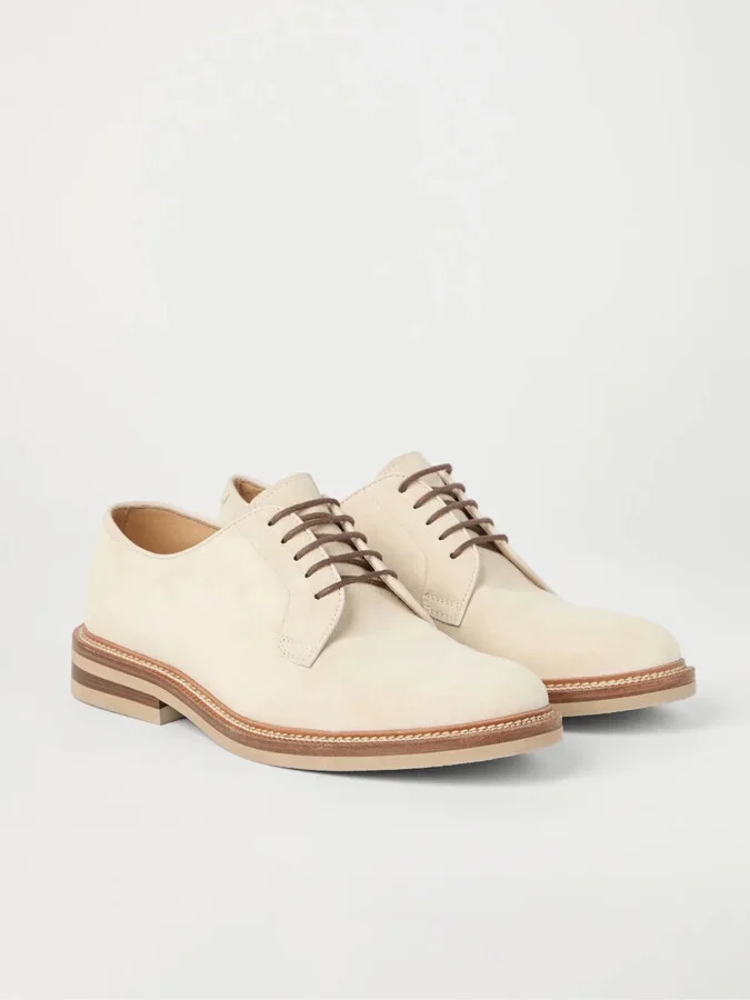 Suede Derby Shoes - Image 2