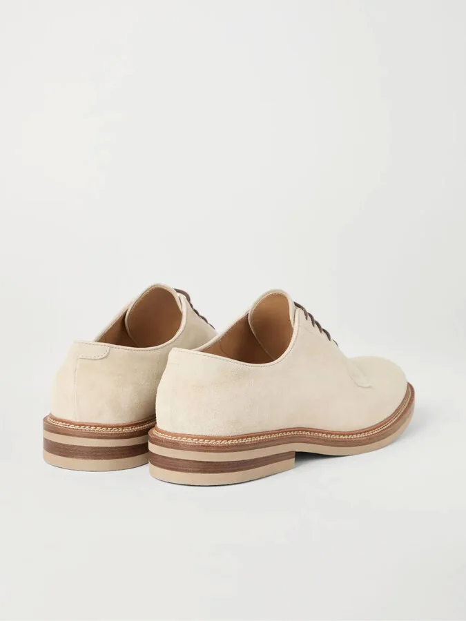 Suede Derby Shoes - Image 3