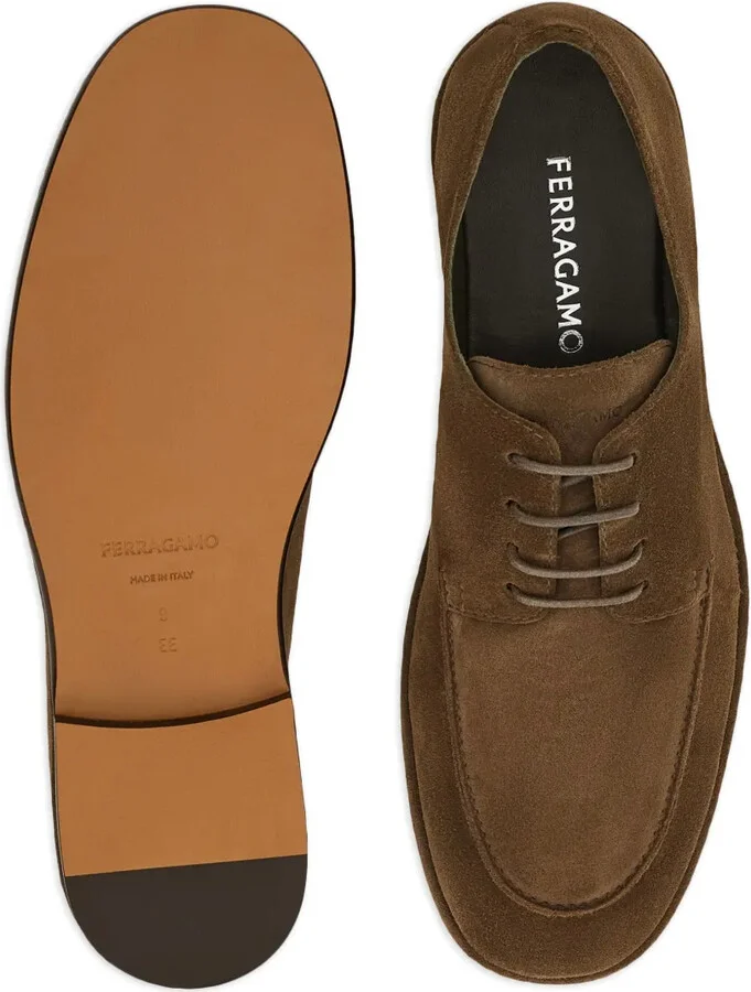Suede Derby Shoes - Image 4