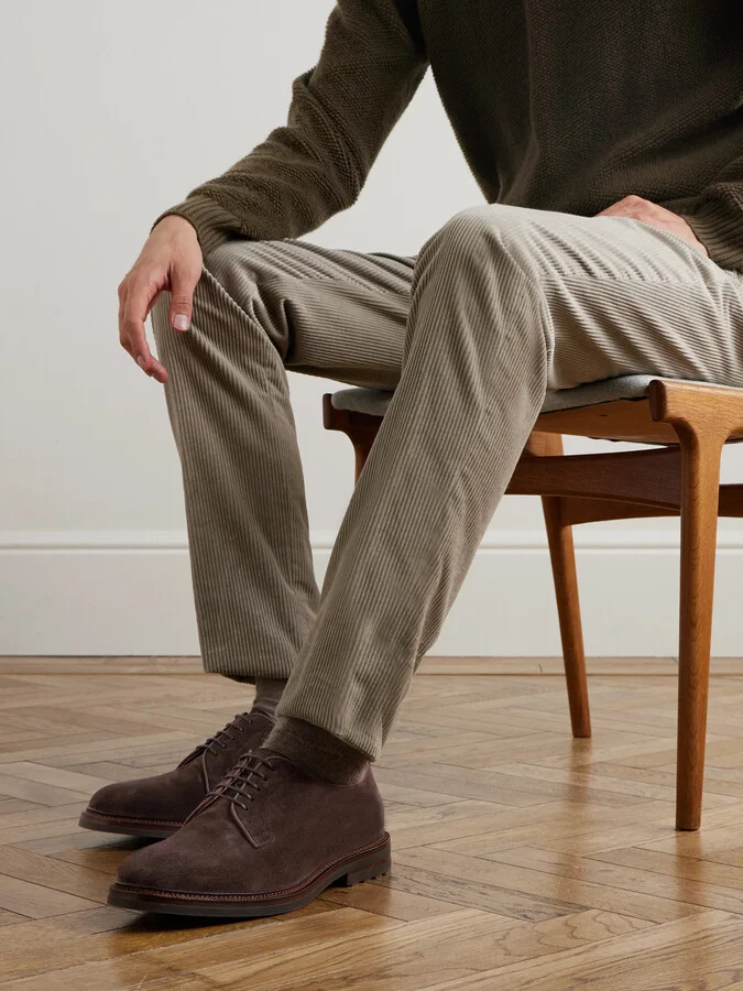 Suede Derby Shoes - Image 2
