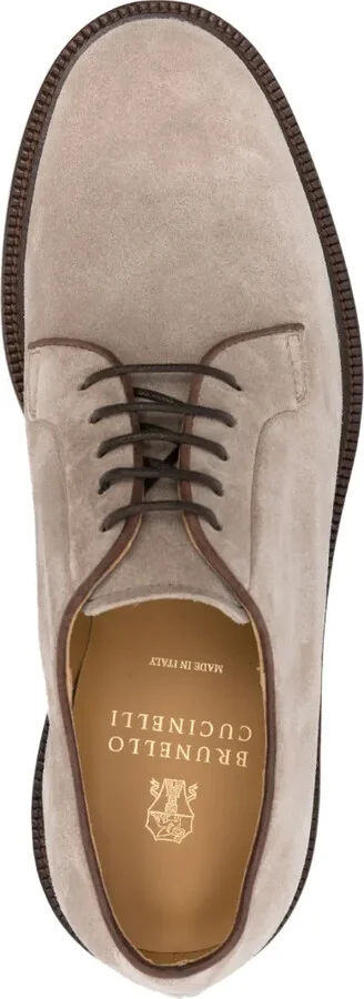 Suede Derby Shoes - Image 4