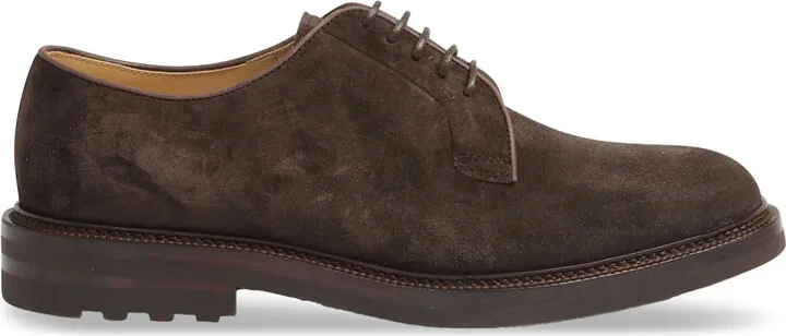 suede Derby shoes