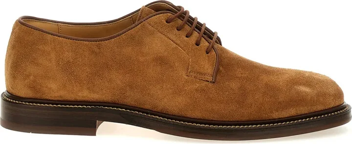 suede Derby shoes