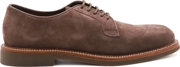 Suede Derby Shoes