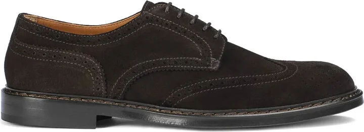 suede Derby shoes