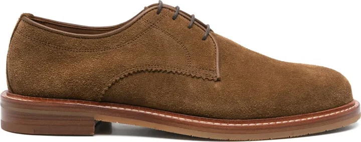 Suede Derby Shoes