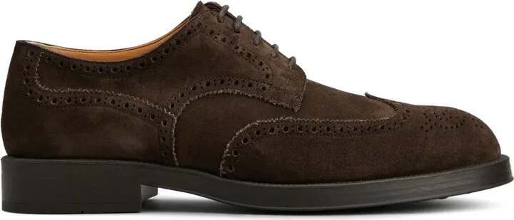 suede Derby shoes