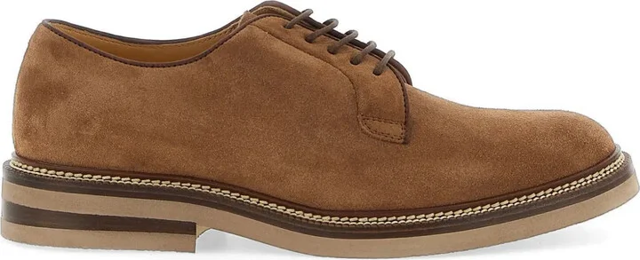 suede Derby shoes