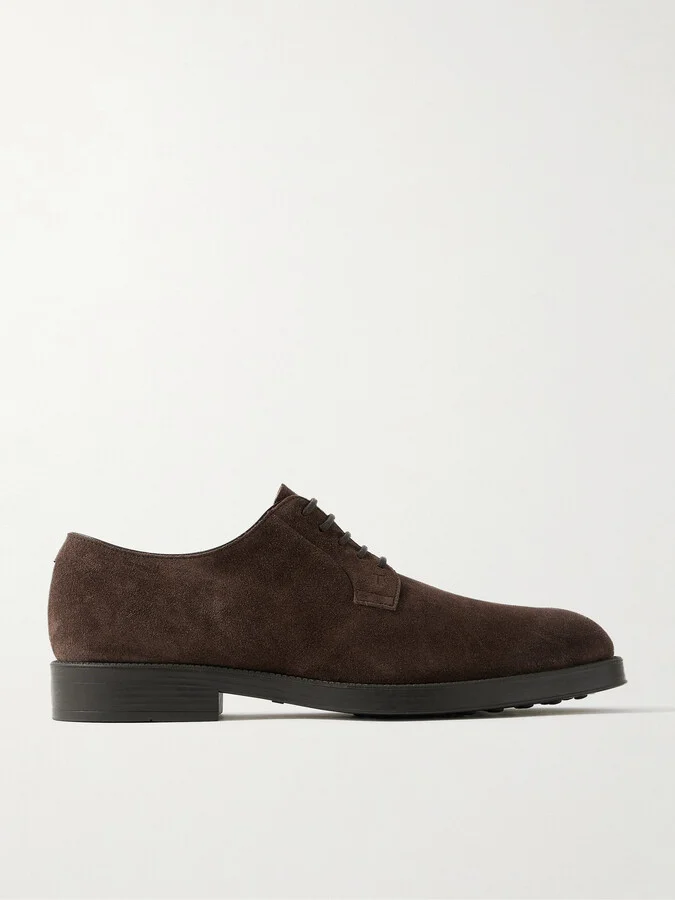 Suede Derby Shoes