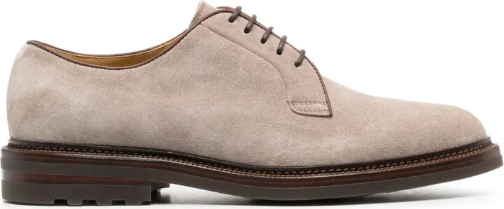 Suede Derby Shoes