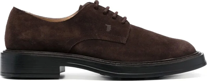 suede Derby shoes