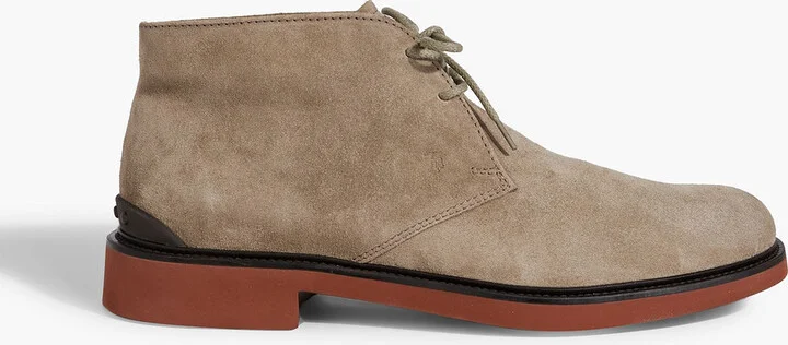 Suede desert boots