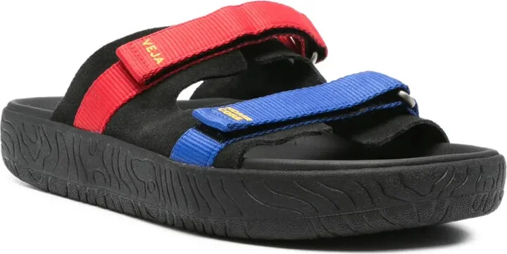 Suede Double-Strap Sandals - Image 2