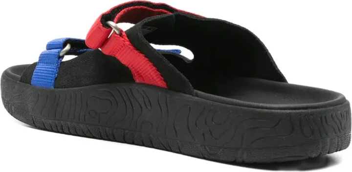 Suede Double-Strap Sandals - Image 3