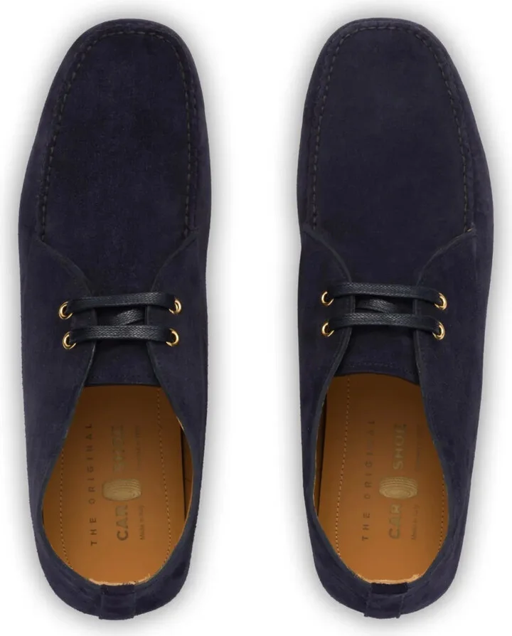 Suede Driving Boots - Image 4