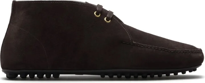 Suede Driving Boots