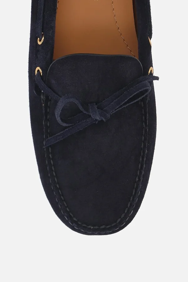 Suede Driving Loafers - Image 4