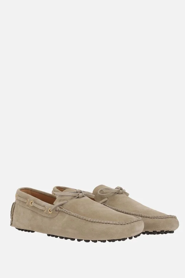Suede Driving Loafers - Image 2