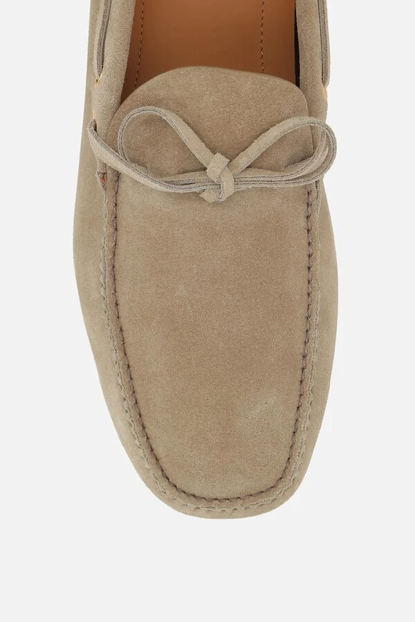 Suede Driving Loafers - Image 4