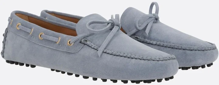 Suede Driving Loafers - Image 2