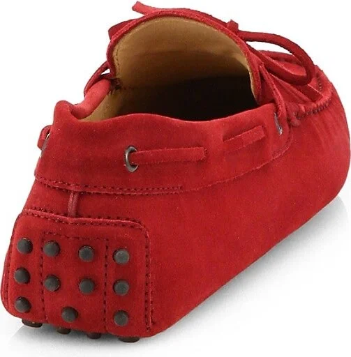 Suede Driving Loafers - Image 2